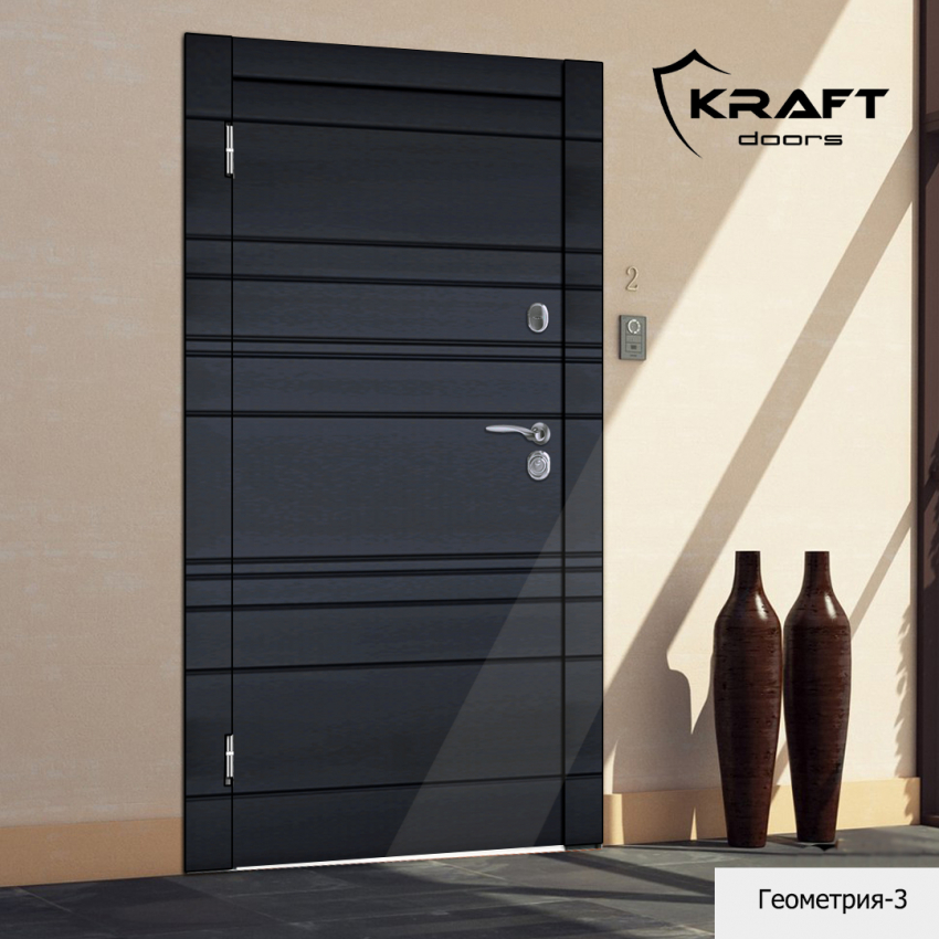 Дверь входная KRAFT "Геометрия-3"