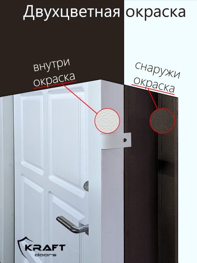 Двухцветная окраска